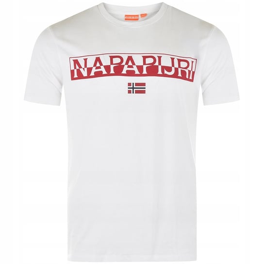 T-shirt NAPAPIJRI Logo NP0A4GDQ Biały Napapijri