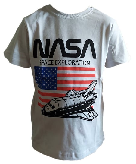 T-Shirt Nasa Koszulka Bluzka Dla Chłopca R128 NASA