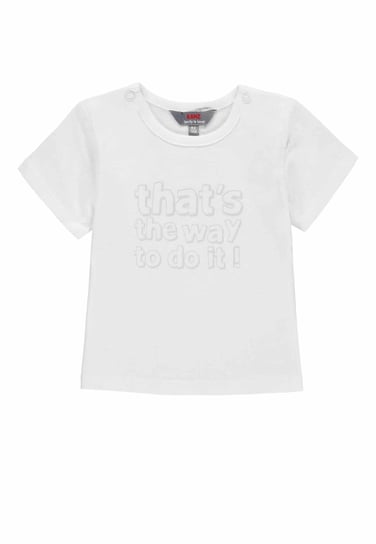 T-shirt niemowlęcy, biały, That's the way to do it!, Kanz Kanz