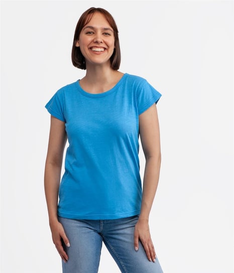 T-shirt OLGA 4045 AZURE BLUE-L Inna marka