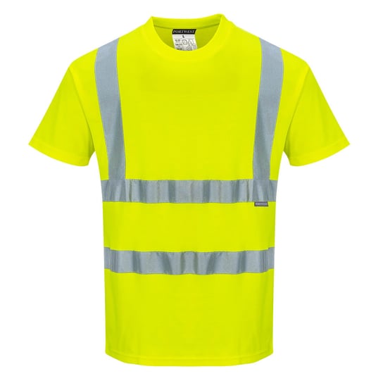 T-Shirt ostrzegawczy Comfort PORTWEST Żółty 2XL Portwest