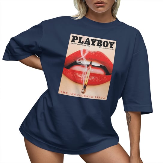 T-SHIRT OVERSIZE LU��NA KOSZULKA AESTHETIC PLAYBOY USTA XXL SUKIENKA JAKO���� PolskaKoszulka