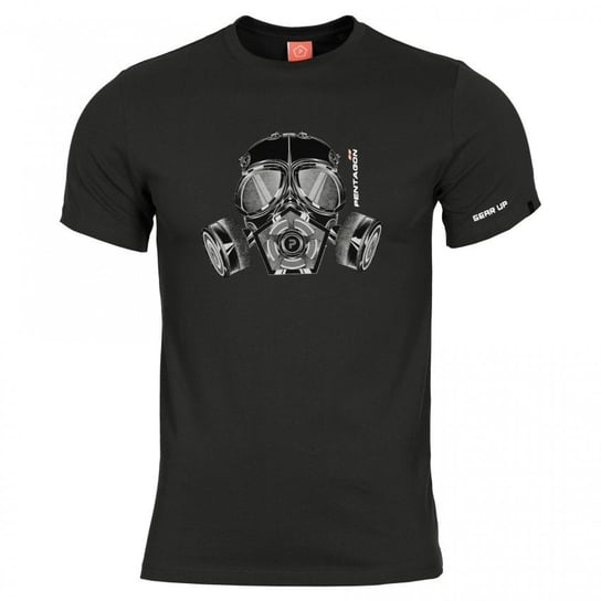 T-shirt Pentagon Ageron Gas Mask, Black (K09012-GM-01)-XXXL Pentagon