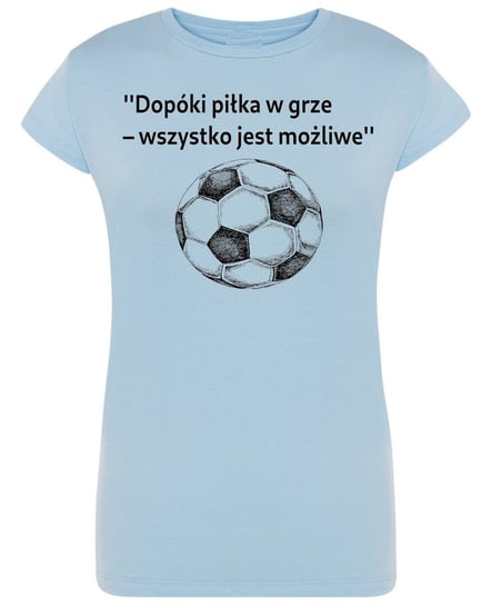 T-Shirt piłkarska nadruk piłka w grze R.L Inna marka