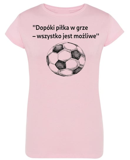 T-Shirt piłkarska nadruk piłka w grze R.L Inna marka