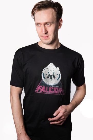 T-shirt, Star Wars, Falcon, S Cenega