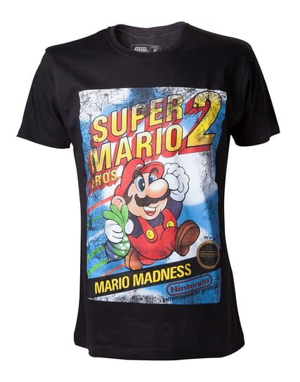 T-Shirt Super Mario Bros 2, M Bioworld