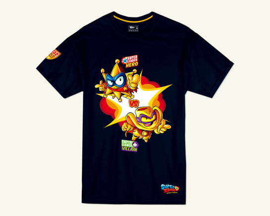 T-shirt SuperZings Golds, granatowy, 4-5 lat Super Zings