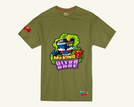 T-shirt SuperZings Mr King, zielony, 4-5 lat Super Zings