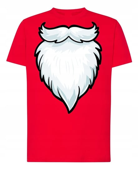 T-Shirt Świąteczny nadruk Broda Mikołaja R.S Inna marka