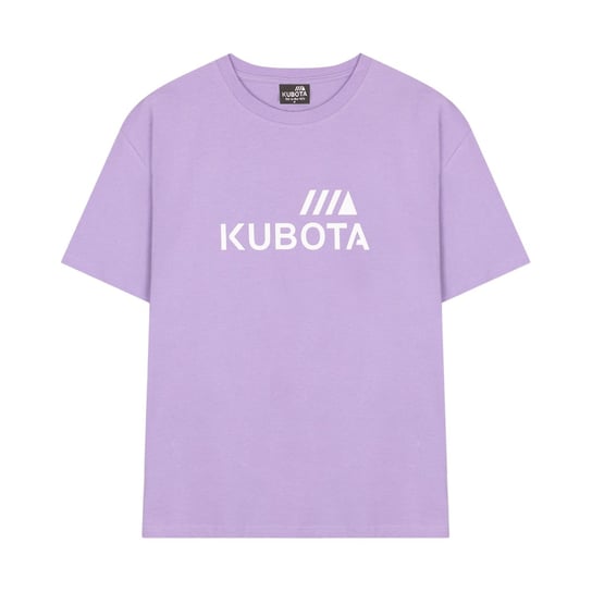 T-Shirt Unisex Kubota Fioletowy z Logo rozmiar L Kubota