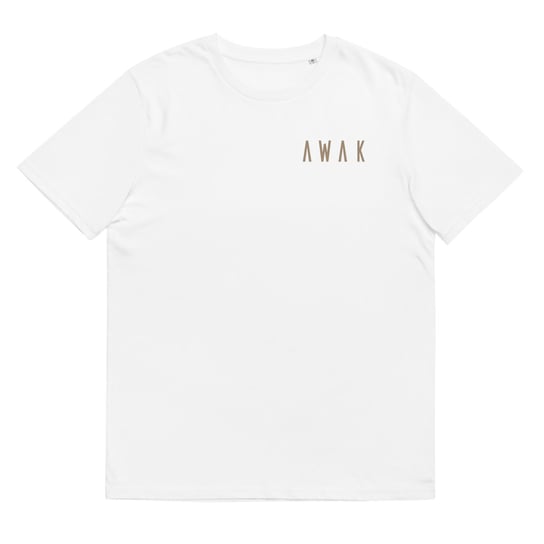T-Shirt Unisex Z Bawełny Organicznej - Biały, 2Xl AWAK