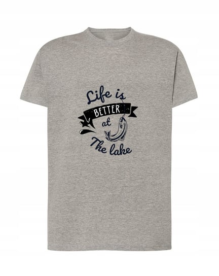 T-SHIRT WĘDKARSKI Life is Better at The Lake r.3XL Inna marka