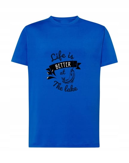 T-SHIRT WĘDKARSKI Life is Better at The Lake r.XXL Inna marka