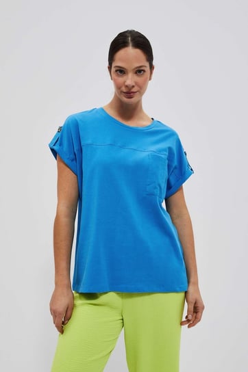 T-shirt z kieszonką -46 Moodo