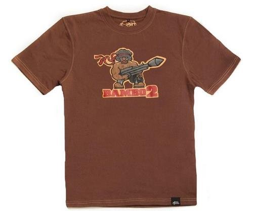 T-Shirt Z Krótkim Rękawem, Bambo2, Rozmiar L VINCEZA