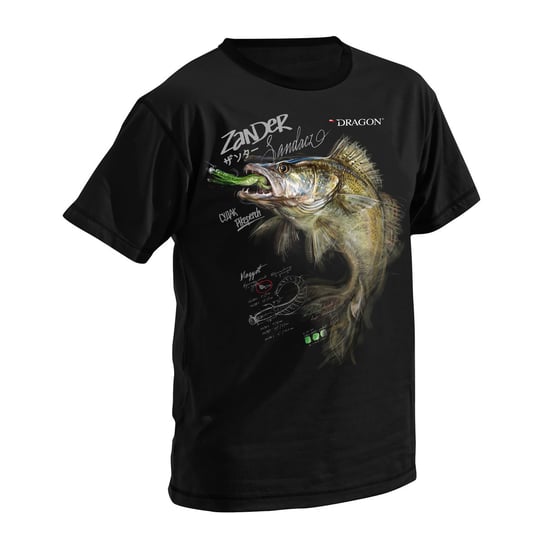 T-Shirty Dragon Sandacz Czarne S DRAGON