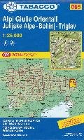 Tabacco Wandern 1 : 25 000  Alpi Giulie Orientali-Bohinj-Triglav Tabacco Editrice