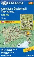 Tabacco Wandern Alpi Giulie 1:25000 Tabacco Editrice