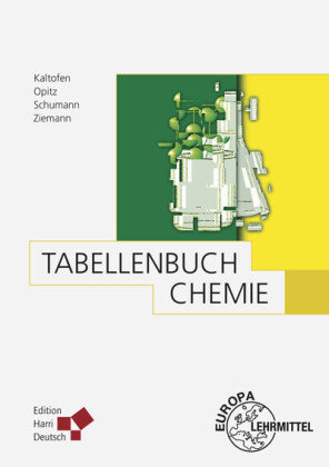Tabellenbuch Chemie Europa Lehrmittel Verlag, Europa-Lehrmittel