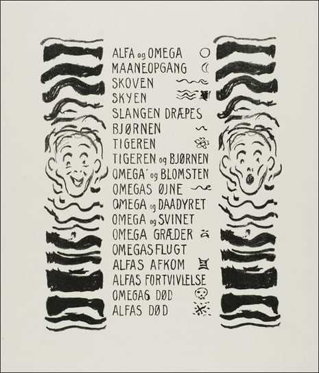 Table of Contents (ca. 1908–1909), Edvard Munch -  / AAALOE Inna marka