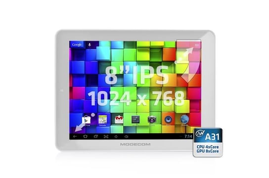 Tablet 8" MODECOM FreeTAB 8014 IPS X4 biały Modecom