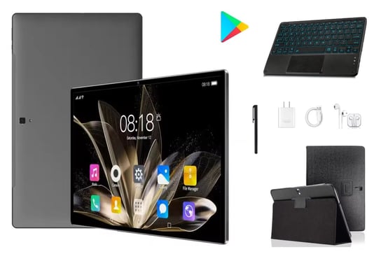 Tablet Biz-Tech 14.1 Cala 2Xsim 4G 12Gb/1Tb Wifi Android 14 Ips Fhd Klawiatura Etui Słuchawki Pen local.distributor.pl