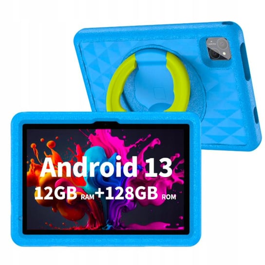 Tablet dla dzieci 10" 12/128GB 4G LTE Wi-Fi Android 13 Pojemna bateria BLUE Inna marka