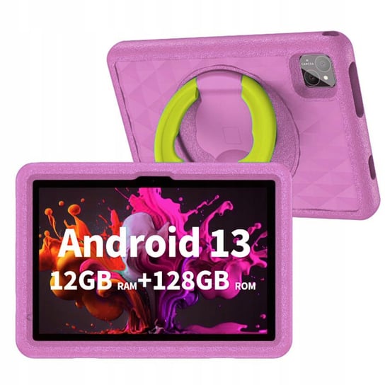 Tablet dla dzieci 10" 12/128GB 4G LTE Wi-Fi Android 13 Pojemna bateria PINK Inna marka