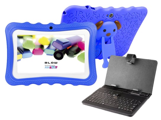 Tablet edukacyjny dla dzieci BLOW KIDSTAB 7 ver. 2020 +gry +zestaw - niebieski Blow
