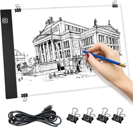 Tablet Graficzny Deska Kreślarska Do Rysowania Led Artmaker