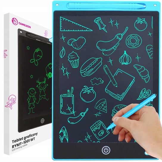 Tablet Graficzny Do Rysowania Dla Dzieci 12" Xxl Niebieski Rymt-1001 Wt Blue Inna marka
