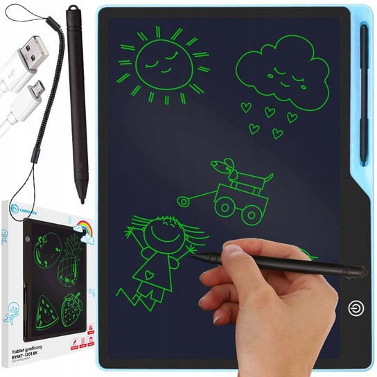 Tablet Graficzny Do Rysowania Dla Dzieci 16" Xxxxl Niebieski Rymt-1201 Bk Blue Inna marka