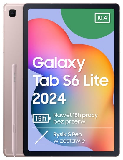 Tablet SAMSUNG Galaxy Tab S6 Lite 2024 10.4 LTE 4/64GB Różowy + rysik s-Pen Samsung