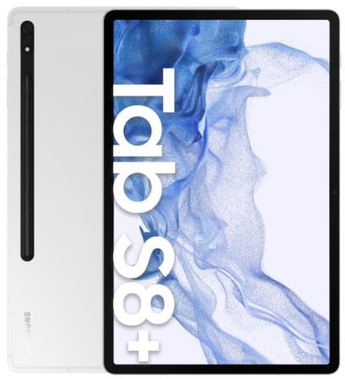 Tablet SAMSUNG Galaxy Tab S8+ SM-X800NZSAEUE, 12.4",128 GB, Wi-Fi, srebrny Samsung