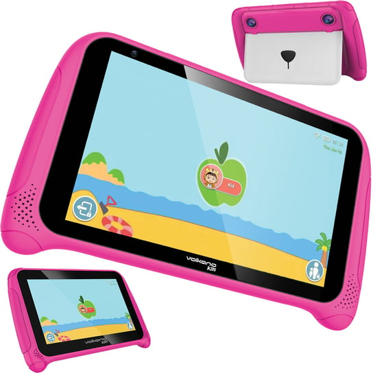 Tablet Volkano Kids 2/16 7" z oprogramowaniem Android 12, różowy Inna marka