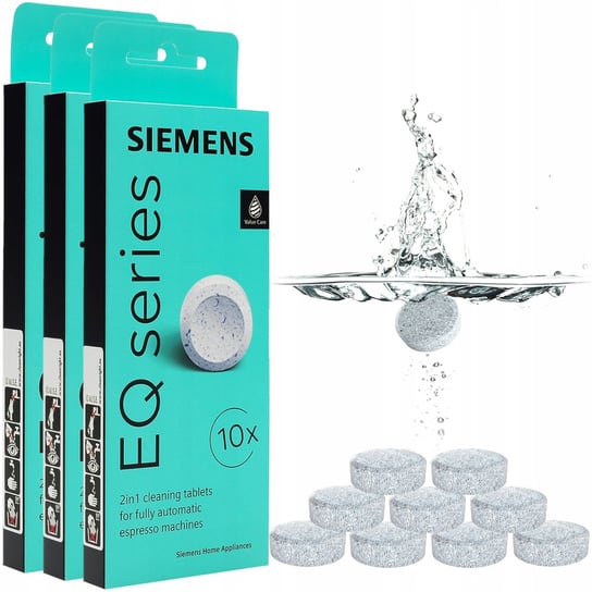 Tabletki do czyszczenia ekspresu Siemens TZ80001B 2w1 30 szt. Siemens