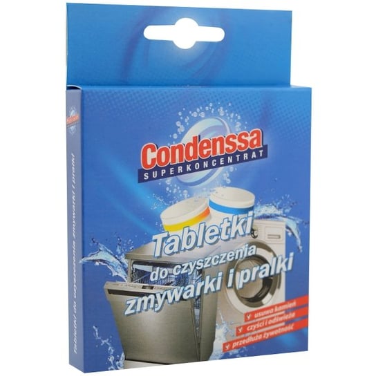 Tabletki do czyszczenia zmywarki i pralki CONDENSSA, 2 szt. Condenssa