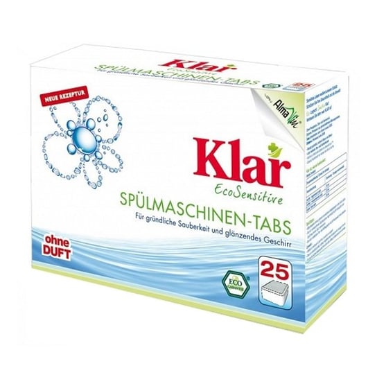 Tabletki do zmywarek KLAR Eco, 25 szt. Klar