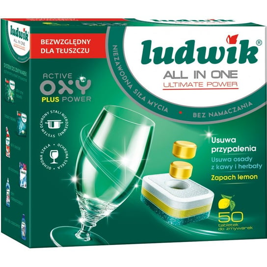 Tabletki do zmywarki All-in-One P-Free Ludwik 50 szt. 50 szt. Ludwik