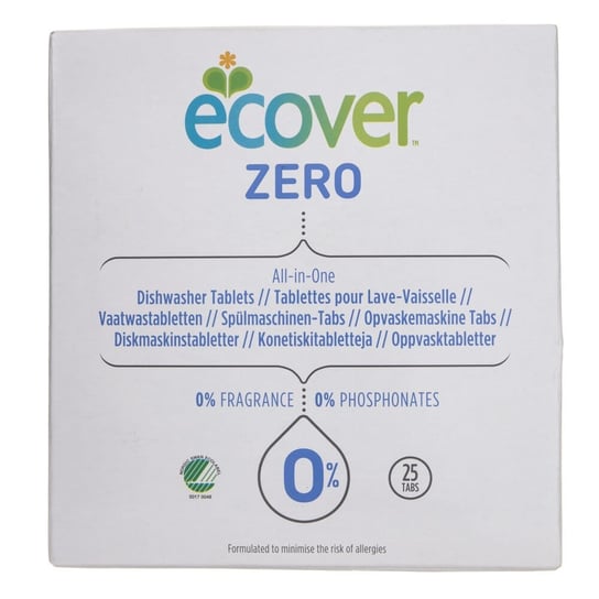 Tabletki do zmywarki ECOVER Zero, 25 sztuk Ecover