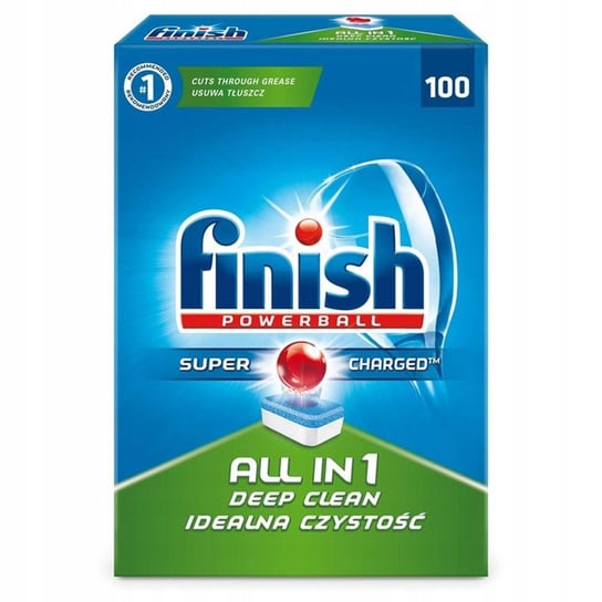 Tabletki do zmywarki FINISH Powerball All in 1, 100 szt. FINISH