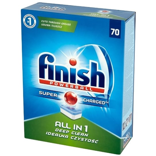 Tabletki do zmywarki FINISH Powerball All in 1, 70 szt. FINISH