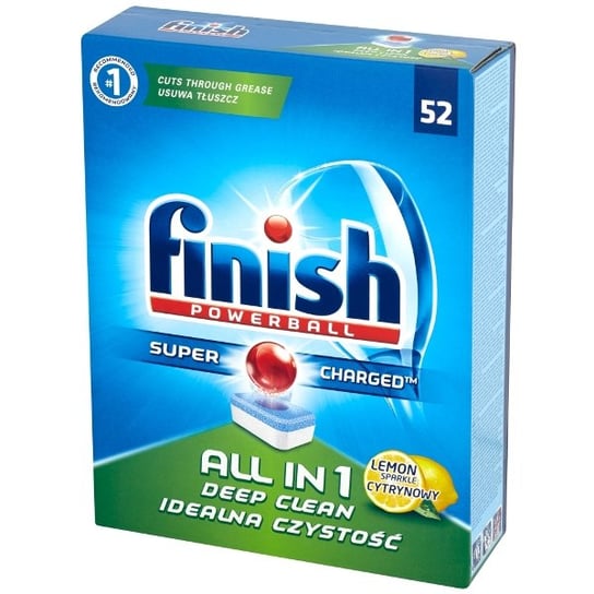 Tabletki do zmywarki FINISH Powerball All in 1 Lemon, 52 szt. FINISH