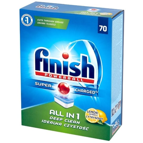 Tabletki do zmywarki FINISH Powerball All in 1 Lemon, 70 szt. FINISH