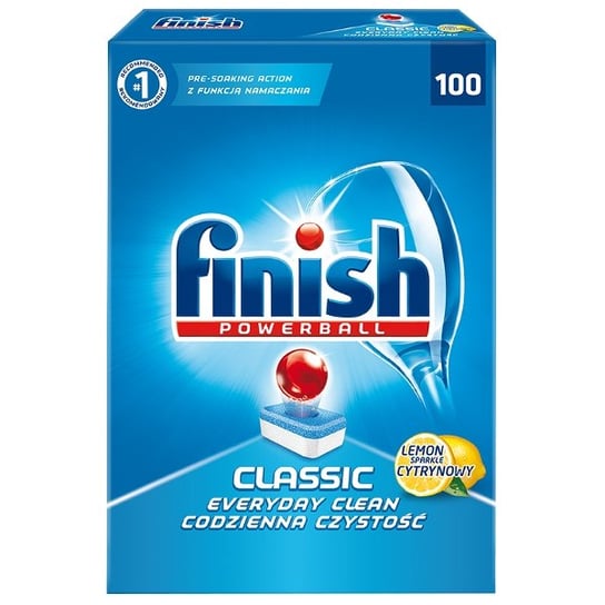 Tabletki do zmywarki FINISH Powerball Classic Lemon, 100 szt. FINISH
