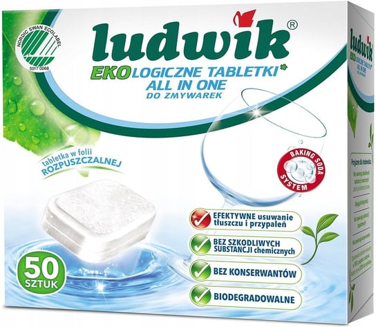 Tabletki do zmywarki LUDWIK All in one, 50 szt. Ludwik