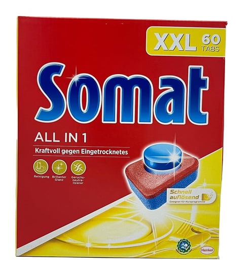 Tabletki do zmywarki Somat all in 1 60 sztuk Somat