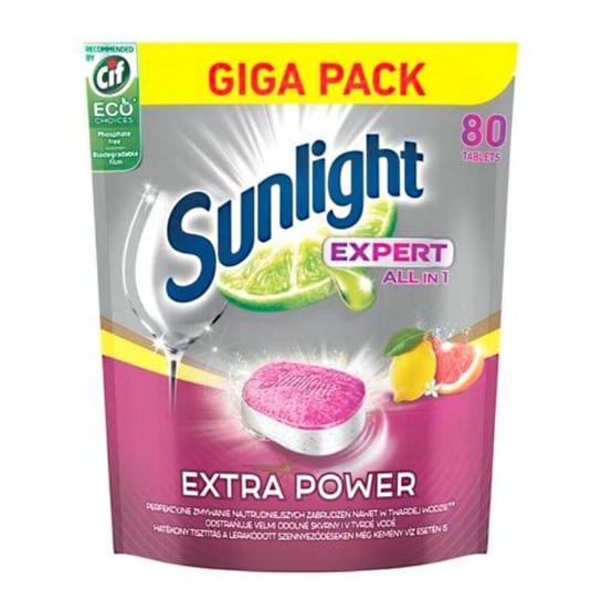 Tabletki do zmywarki  SUNLIGHT Expert EP Citrus, 80 szt Sunlight