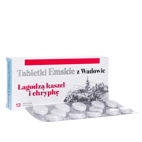 Tabletki Emskie z Wadowic, suplement diety, 12 pastylek do ssania Polski Lek S.A.